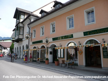 Cafe Maislinger in Bad Goisern - Der Pfannengucker Dr. Michael Populorum