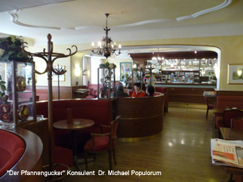 Cafe Mozart Salzburg, Foto Dr. Michael Populorum "Der Pfannengucker"