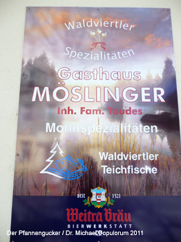 Gasthaus Mslinger Wien. Der Pfannengucker / Dr. Michael Populorum