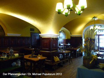 Sternbr�u Salzburg - Der Pfannengucker / Dr. Michael Populorum.