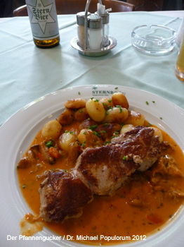 Sternbr�u Salzburg - Der Pfannengucker / Dr. Michael Populorum.