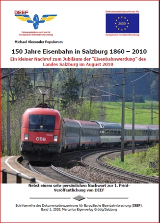 DEEF DVD Eisenbahn Salzburg